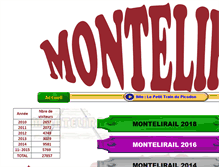 Tablet Screenshot of montelirail.fr